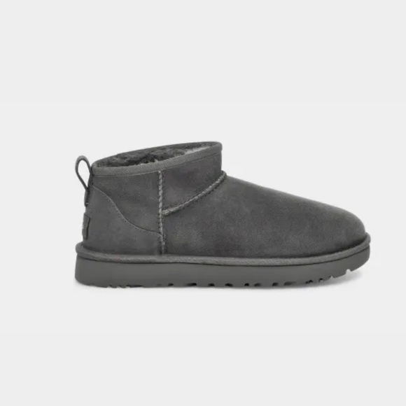 Gray mini UGGs - Picture 1 of 3